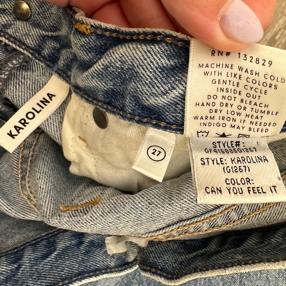 GRLFRND Karolina Skinny in Can You Feel It - Picture 5 of 5